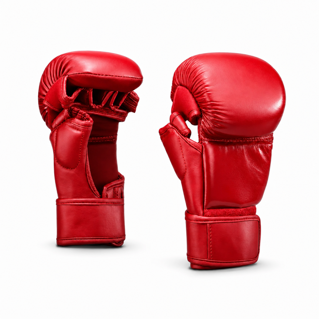 Sparring Gloves Synthetic Leather Red OEM & Private Label Manufacturer